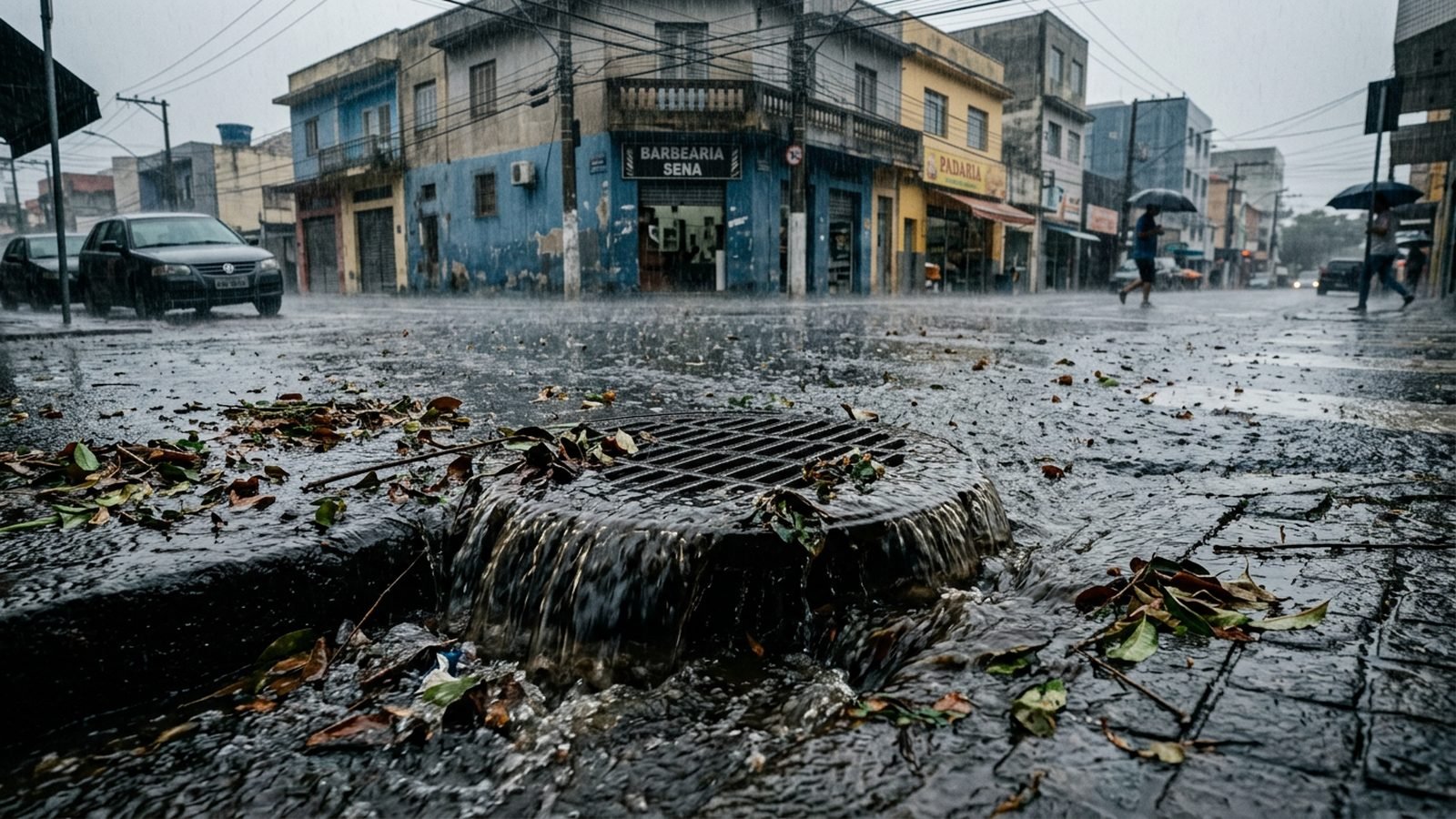 Águas Pluviais Entupidas: O Que Fazer Antes da Chuva Forte — Águas Pluviais