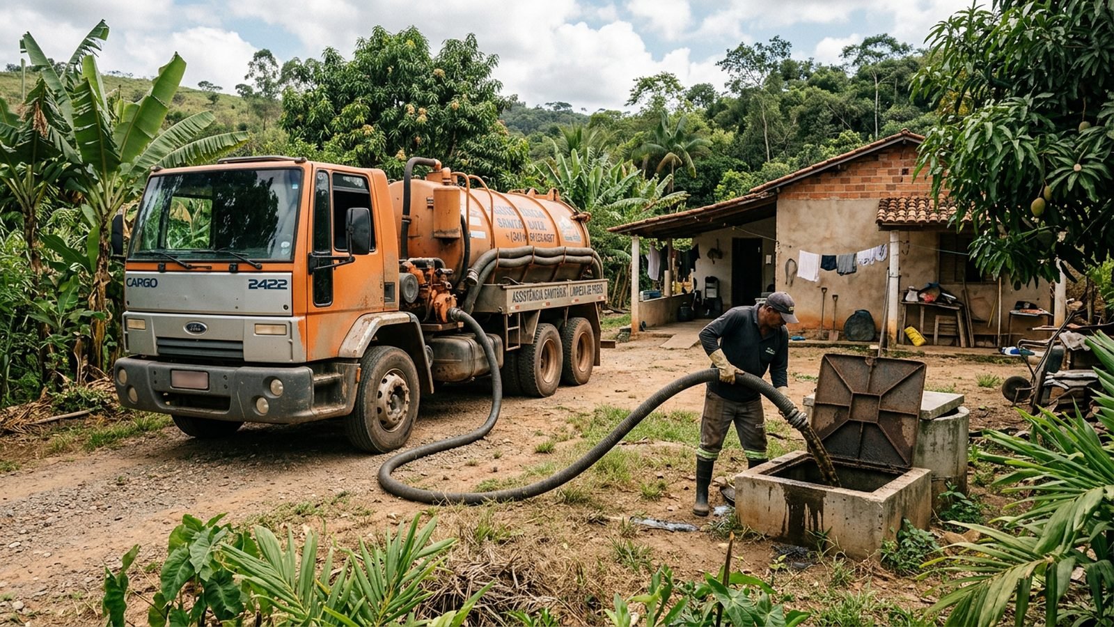 Descarte de Resíduos da Fossa: Lei e Empresa Regularizada — Fossa Séptica