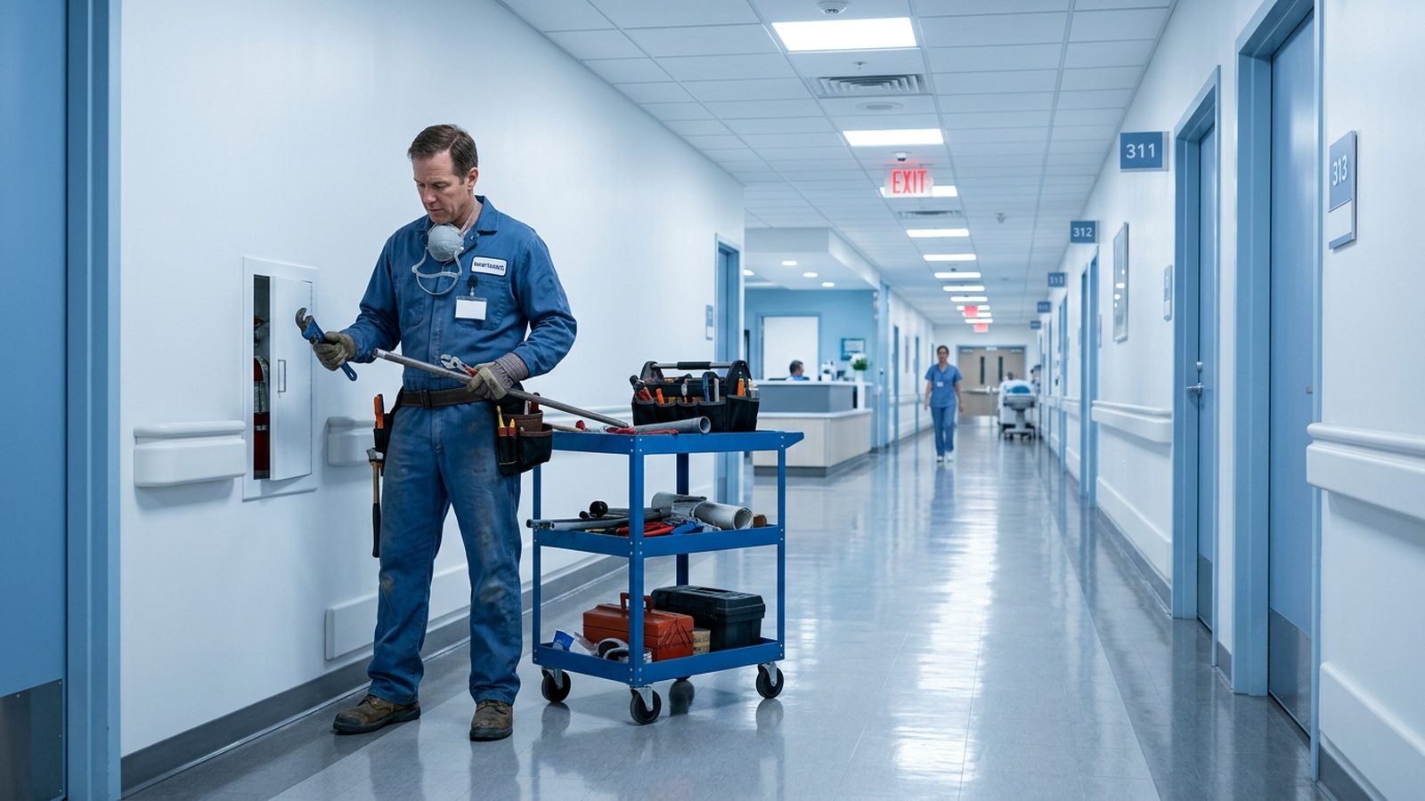 Desentupimento em Hospital e Clínica: Cuidados Especiais — Dicas Gerais