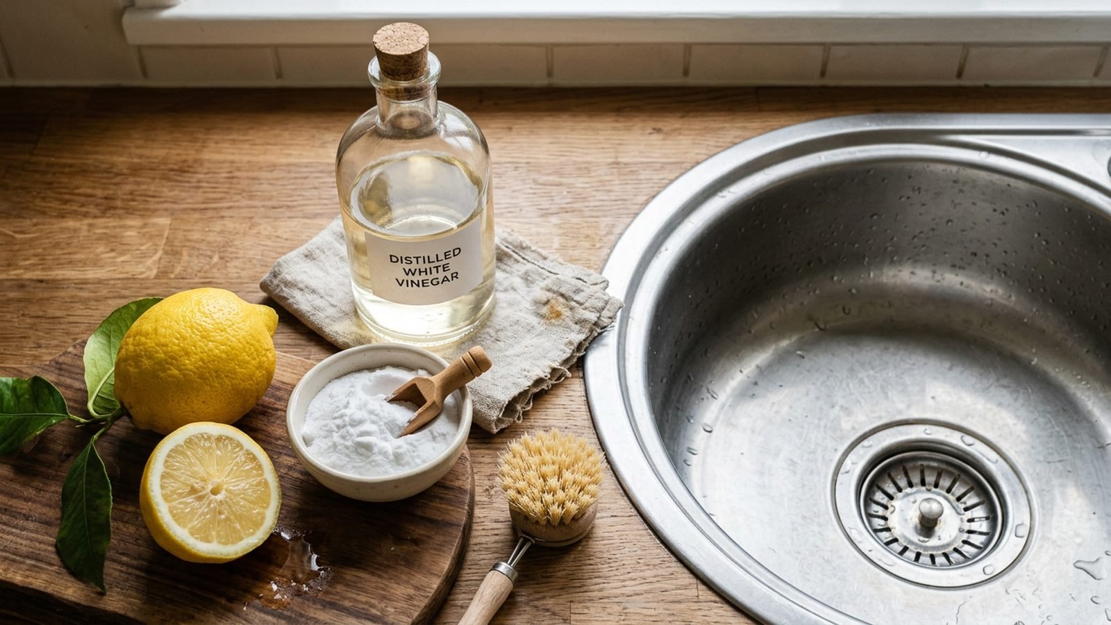 Como Desentupir Pia com Bicarbonato e Vinagre: Receita Caseira — Pia & Cozinha