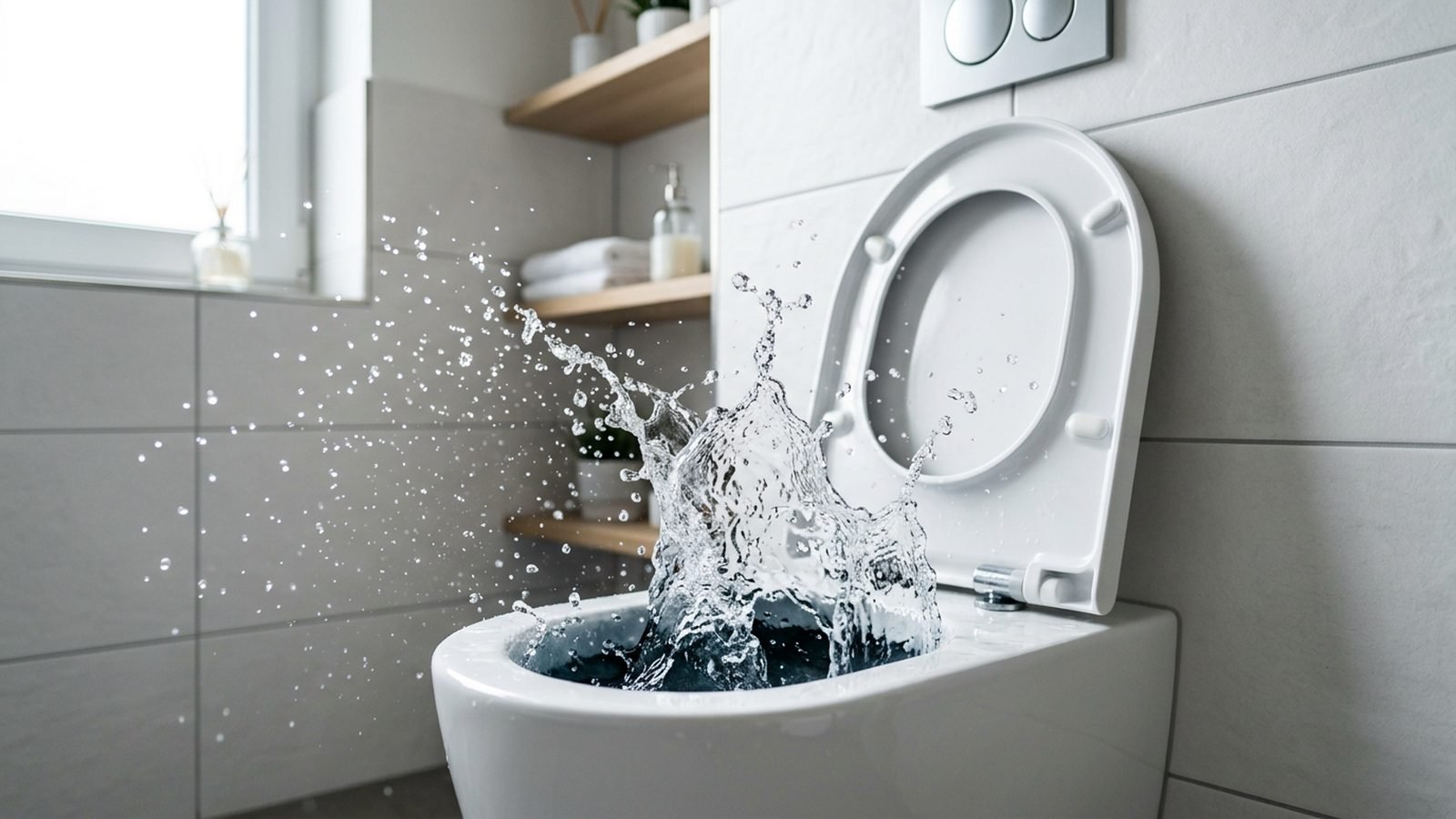 Respingo de Água Suja no Vaso: Causas e Solução — Vaso Sanitário