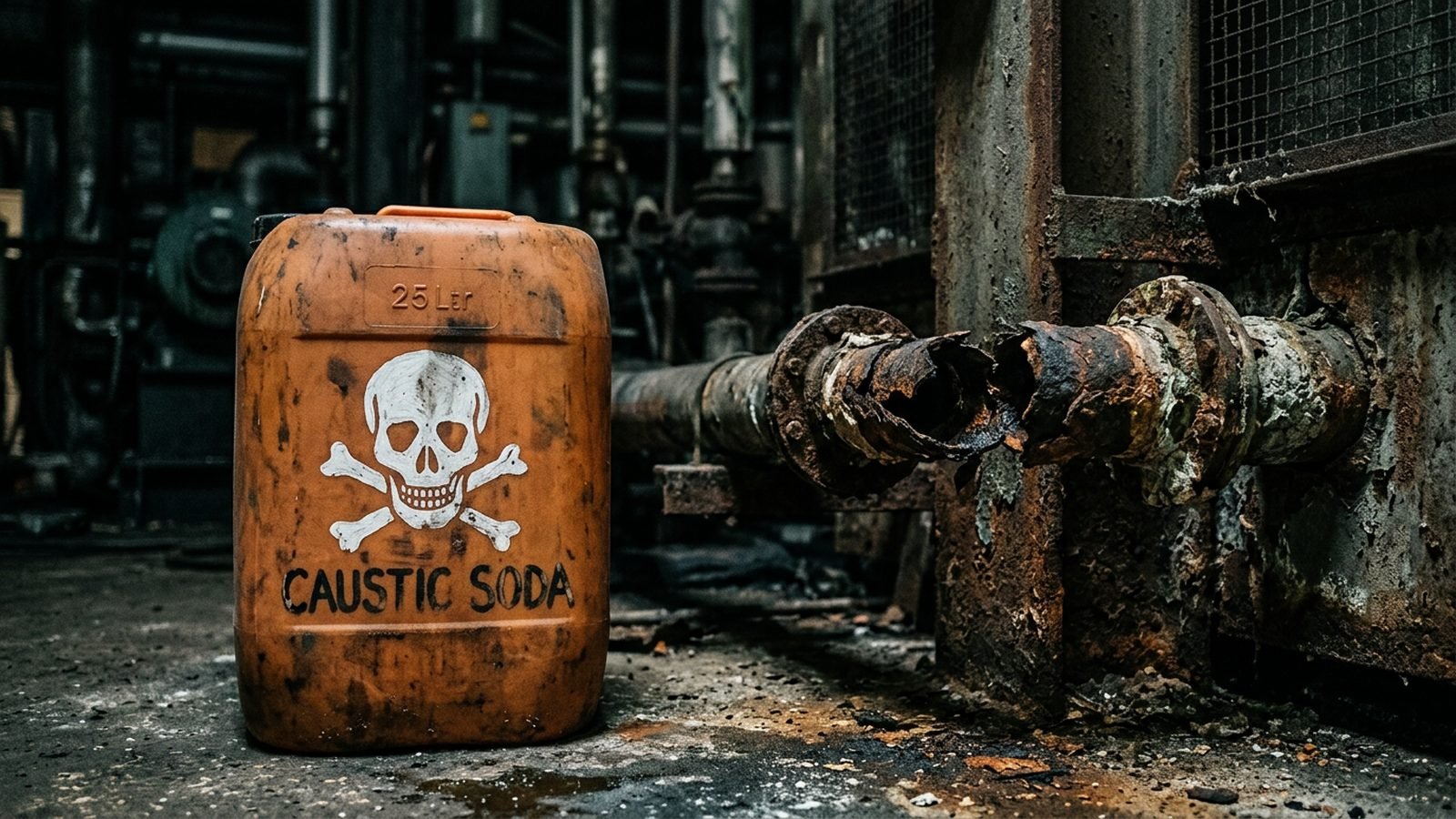 Soda Cáustica: Por Que Você NÃO Deve Usar no Encanamento